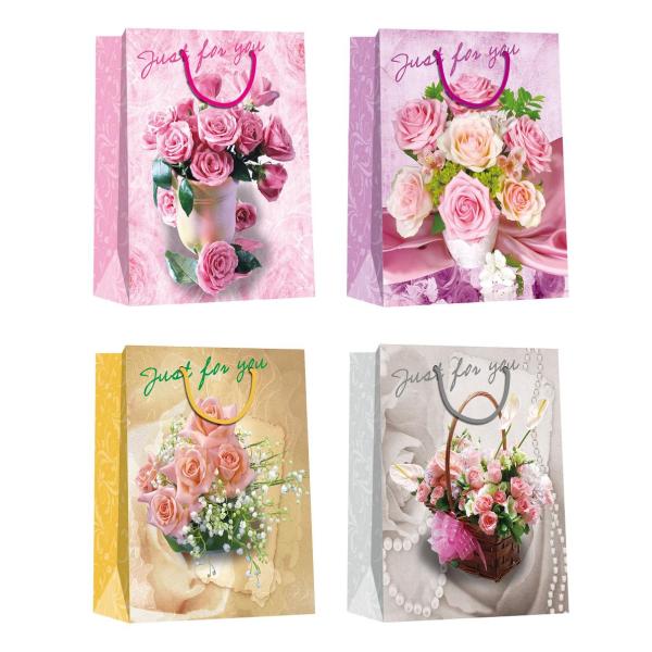 Custom Matt Laminated Paper Carrier Bags