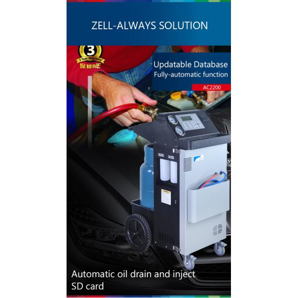 24.6L R134a Bus Recharge AC Refrigerant Recovery Machine 26bar