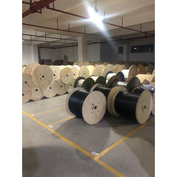 Outdoor Uni Tube Armored Duct Fiber Optic Cable Singlemode 12C 16C 24C PE Jacket