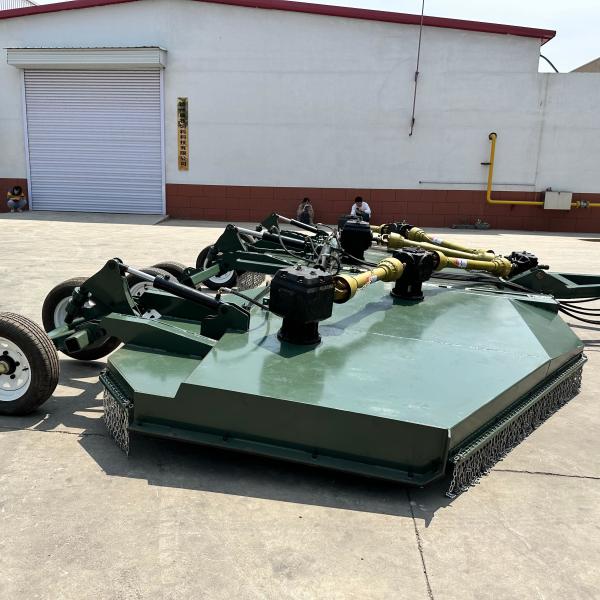 Large Lawn Mower Folding Wing Mower for Airport Lawn Working Width 6m