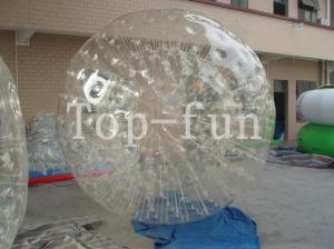  Outdoor Clear Inflatable Zorbing Ball / Big Glass Balls With 1 Year Warranty Manufactures