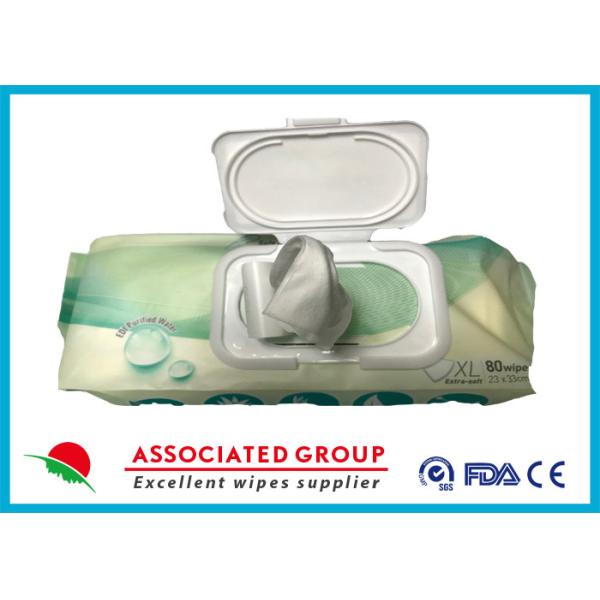 Scented Adult Washcloths Soft Pack with Aloe, Chamomile and Vitamin