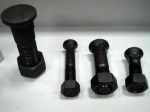  Excavator Shoe Grouser Track Bolts And Nuts 4F3646 2A3223 Manufactures
