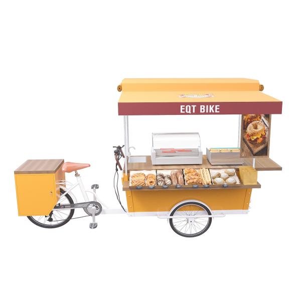 3600W Fast Food Hamburger Tricycle Burger Food Cart