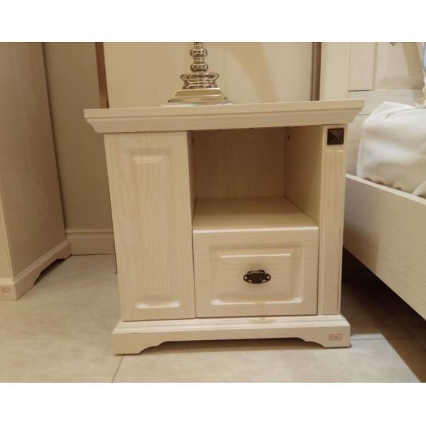 Large Storage Space European Contemporary Furniture / Bedroom Side Tables