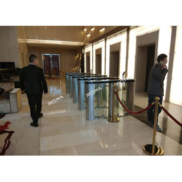 Safety Performance Speed Gate Turnstile High Intelligent Access Control 100 Watt