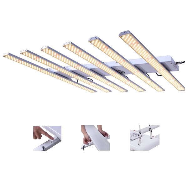 Energy Saving Led Greenhouse Lights 360W High Output Power Thin Body