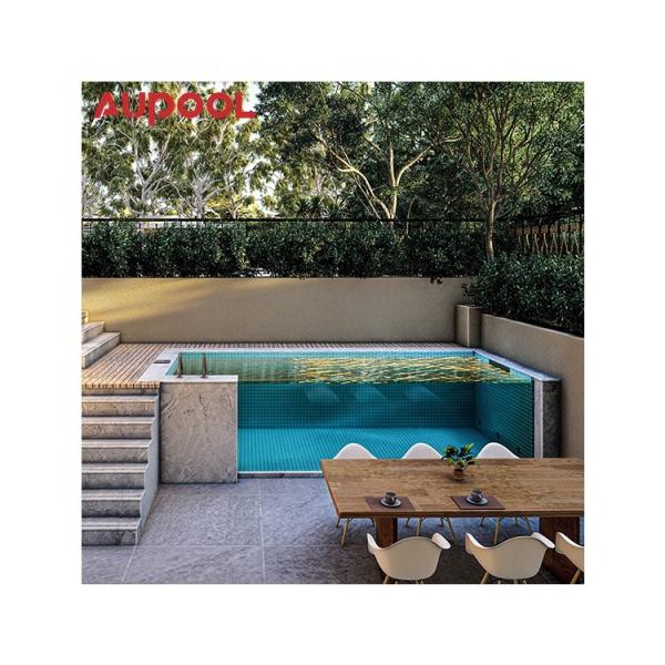 Customized Size Clear Acrylic Panels For Pool Fence AUPOOL Polycarbonate Pool Cover