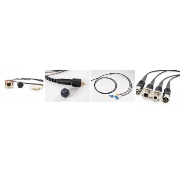 ST/UPC-LC/UPC 8core G657A1 Tactical Fiber Optic Cable
