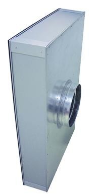 Disposable Air Filter With Aluminium Frame , Ducted Terminal Hepa Filter