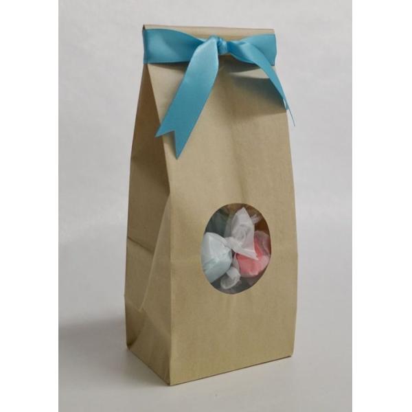 Food bag with window and beautiful printing