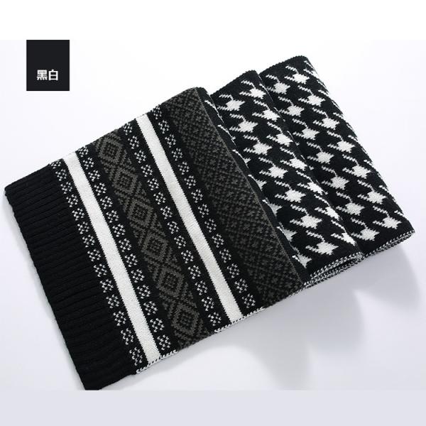 Various HoudstoothDesigns Causal Polyester  Knitted Neck Wear For Men