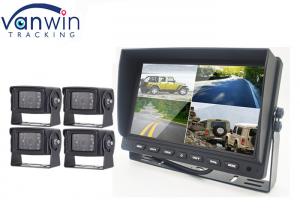China 4 Channel 9 Inch Hd Car Rearview Reverse Camera With Monitor on sale