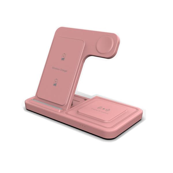 176g 3 In 1 Portable Wireless Charger 15w/10w/7.5w/ 5w Charge Abs