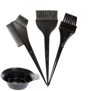  Disposable Hair Coloring Accessories Bowl / Comb / Brushes set Durable Lightweight Manufactures