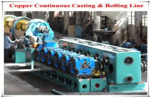  Oval Circular Holes Φ250 Cold Rolling Mill , Copper Rod Two Roll Mill Manufactures