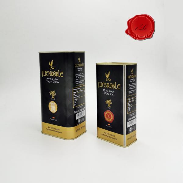 DADI 250ml Small Rectangular Food Oil Can, Food Grade Cooking Oil Can with
