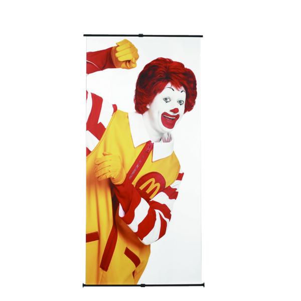 Foldable Graphic Banner Stand Aluminum Material  L Exhibition Stand