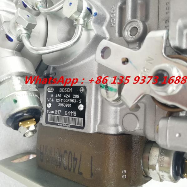 Genuine Cummins 4bt3.9 Engine Fuel Injection Pump 0460424289 3963961 3963962