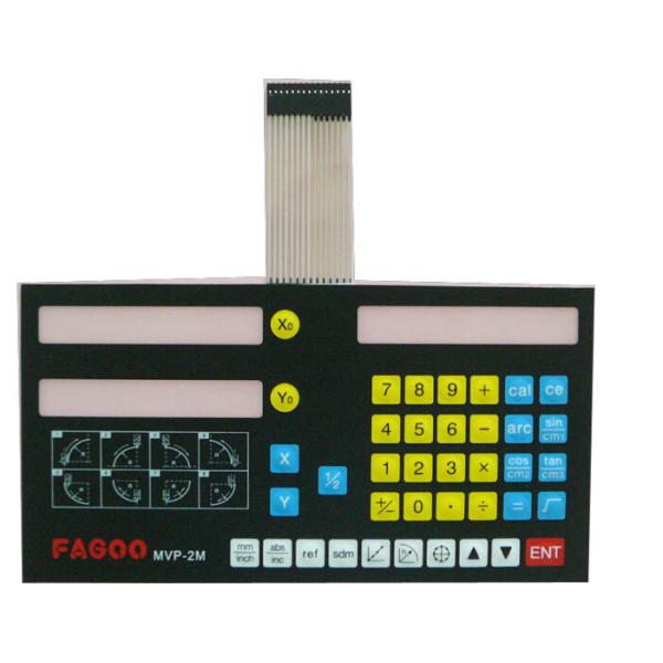 GPS Metal Dome Membrane Switch Panel Sticker