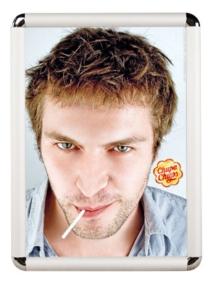 Wall Mounted Snap Poster Frames Display Aluminum Click Photo Frame