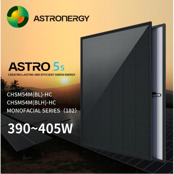 Astronergy 5S CHSM54M(BL)-HC Solar Module Eff. 20.7% 390w 395w 400w 405w House Solar Panels
