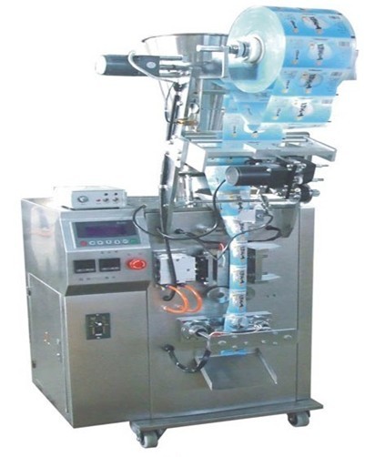 Stainless Steel Back Side Granule Packing Machine For Coffee / Salt / Sugar