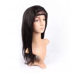 Tangle Free Brazilian Front Lace Wigs , Silky Straight Wig 14" -32" Length