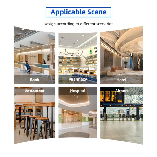 Floor Stand 21.5'' Multi-Point Touch Self Ordering Kiosk Cash/Cashless Self Payment Kiosk