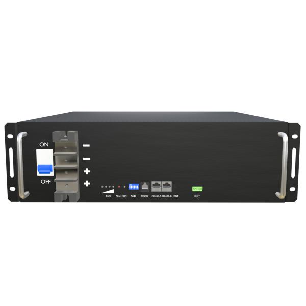 LiFePO4 Solar Battery For Home Solar Battery Storage System With Optional LCD Display And Long Lasting Durability