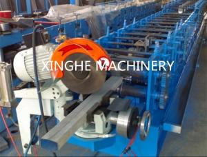  Downspout Pipe Roll Forming Machine PLC Control And Hydraulic Station Manufactures