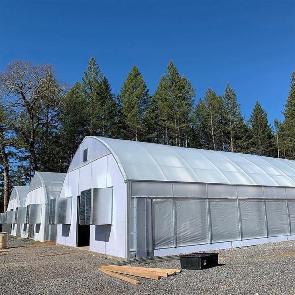 Agricultural Curtain Fabric Blackout Greenhouse Autpmatic Control Herb Light Deprivation Greenhouse