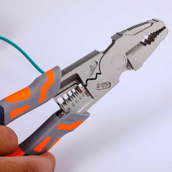 Nickle Fe Combination Pliers Insulated 9 Inch Stainless Steel Cutting Pliers