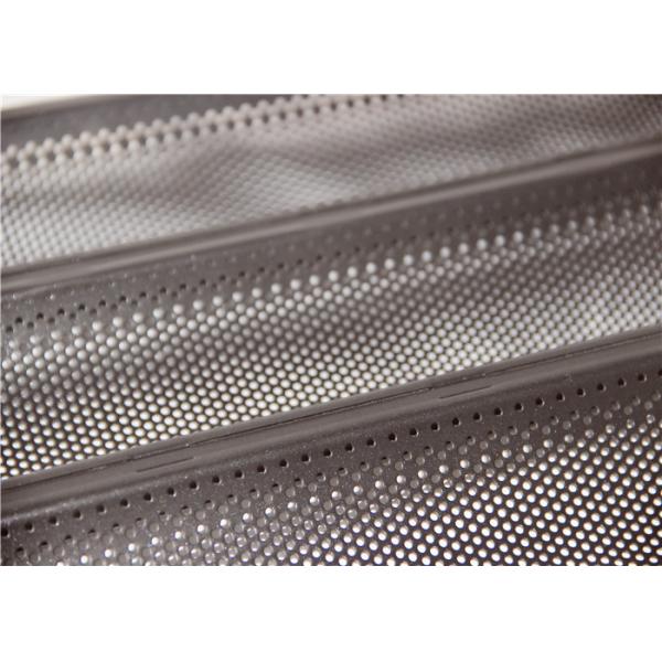 565x395x29mm 4 Waves Loaves 1.2mm French Baguette Tray