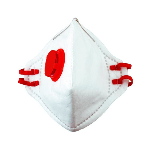 Vertical Type FFP2 Dust Masks , Anti virus face mask For Buildings / Mining