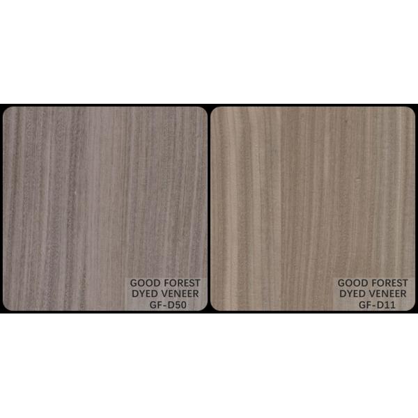 Furniture Teak Dyed Wood Veneer Customized Color Modern Design