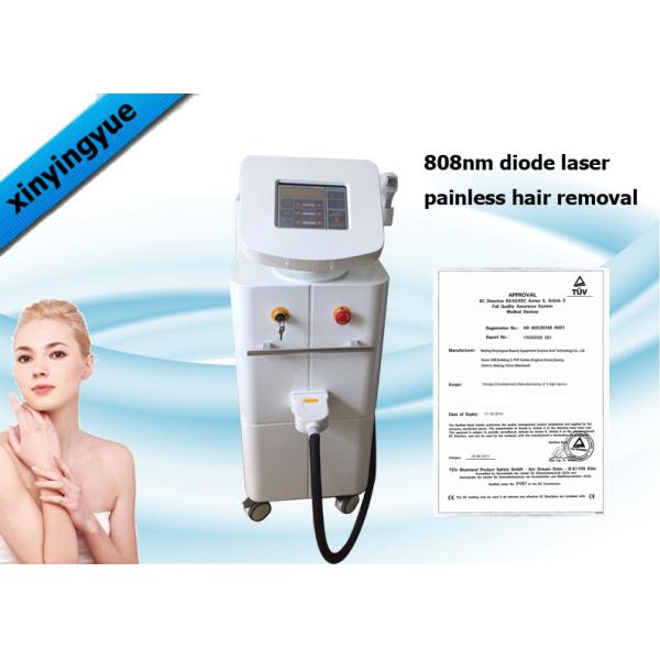 Professional 808nm Diode Laser Hair Remover For Chest / Back / Bikini / Neck