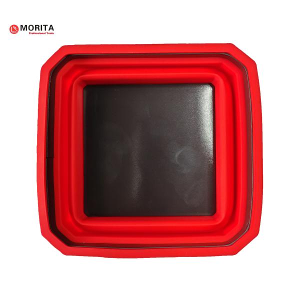 Collapsible Silicone Rubber Magnetic Bowl 120*120*50mm 4 Color Available Holds Bolts, Nuts, Screws And Parts