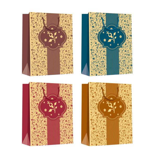 Wholesale TOP Quality Reusable Custom Logo printing Kraft Paper Bag