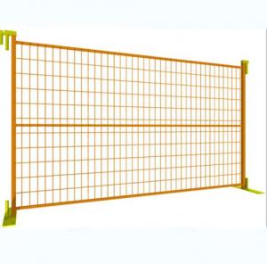  Secure galvanized movable fence temporary fence steel  temporary fence Manufactures