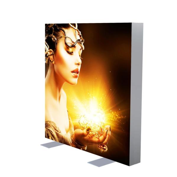 Advertising LED Light Box Backlit Frameless Led Fabric Light Reinforced Struction