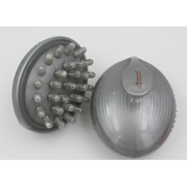 Plastic PS + PP +TPE Hand Held Head Massager Tool / Mini Electric Massager