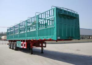 China CIMC fence cargo trailer 13 m best stake trailer with fence for bulk cargo transporting using on sale