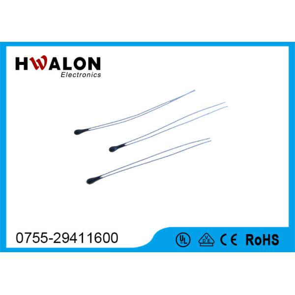 Small Black Head NTC Temperature Sensor Thermistor 10Kohm 1% 3435 For Air-Conditioner