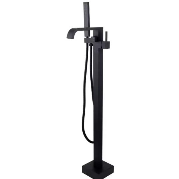 Sustainable Freestanding Bathtub Accessories Chrome Finish SS Faucet For Bathroom