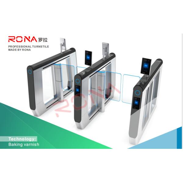 Rfid Card Reader Fingerprint Speed Gate Turnstile Stainless Steel For Office Building