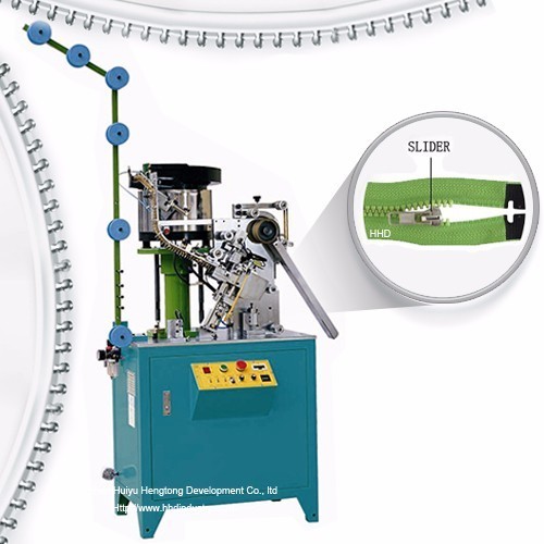 Auto Plastic Zipper Making Machine Slider Mounting Machine 220V
