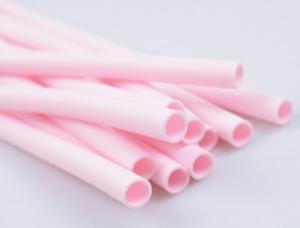  Pink Plastic Tubing For Cable Protection , Colored Flexible Plastic Tubing Factory Manufactures