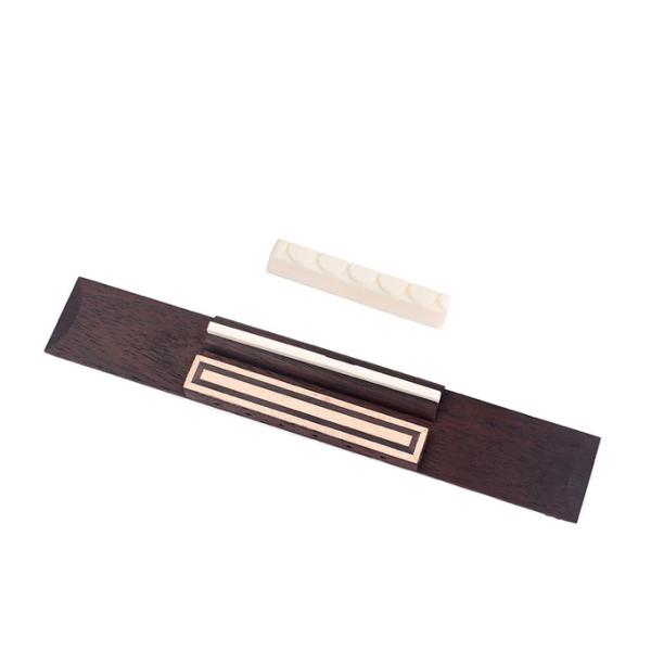Standard  Acoustic Guitar Bone Bridge Rosewood Material 30.5G