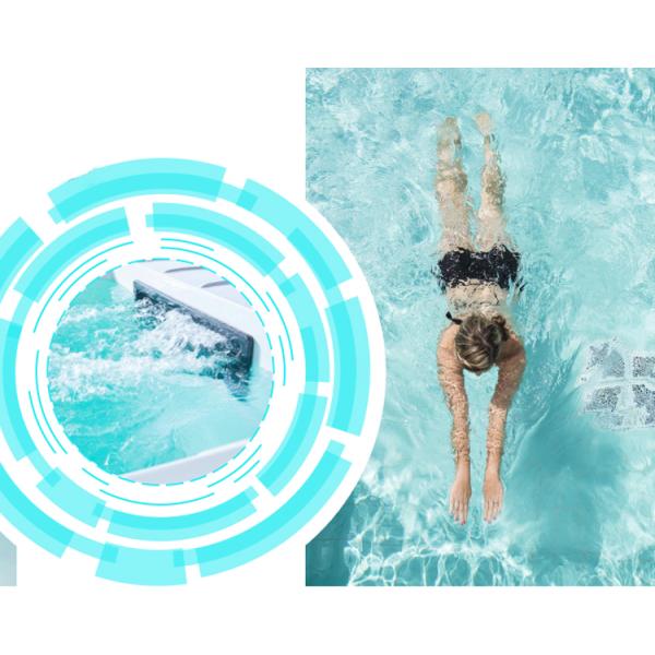Salt Chlorinator and Underwater Light Prefabricated Container for Steel Swimming Pool
